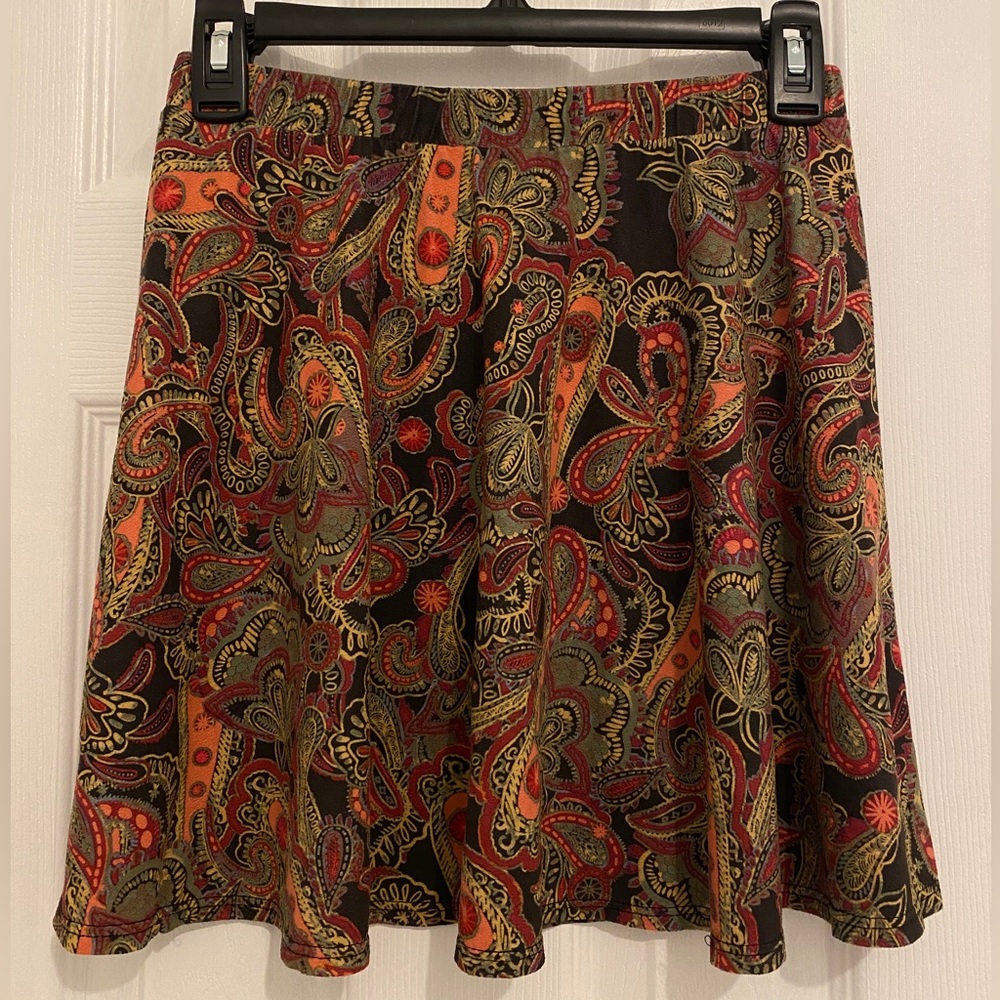 LA Hearts Patterned Skirt